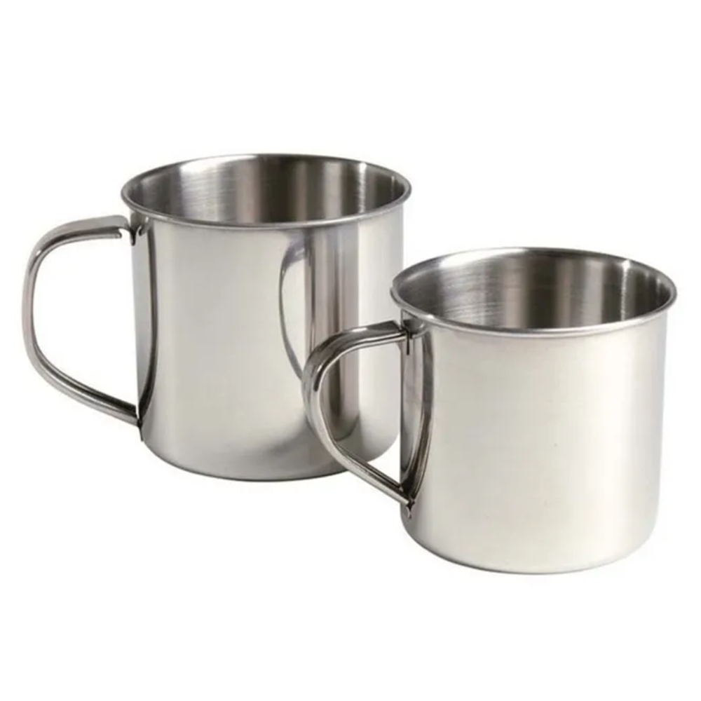 Cana inox cu maner 350 ml