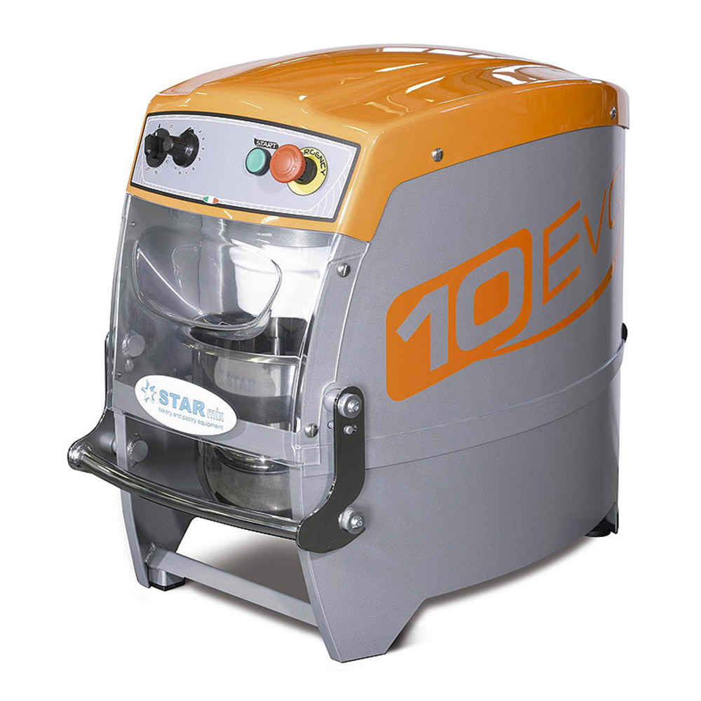Mixer planetar STARMIX, cu cap rabatabil, viteza variabila, inox, 10 lt, 69*41*60 cm