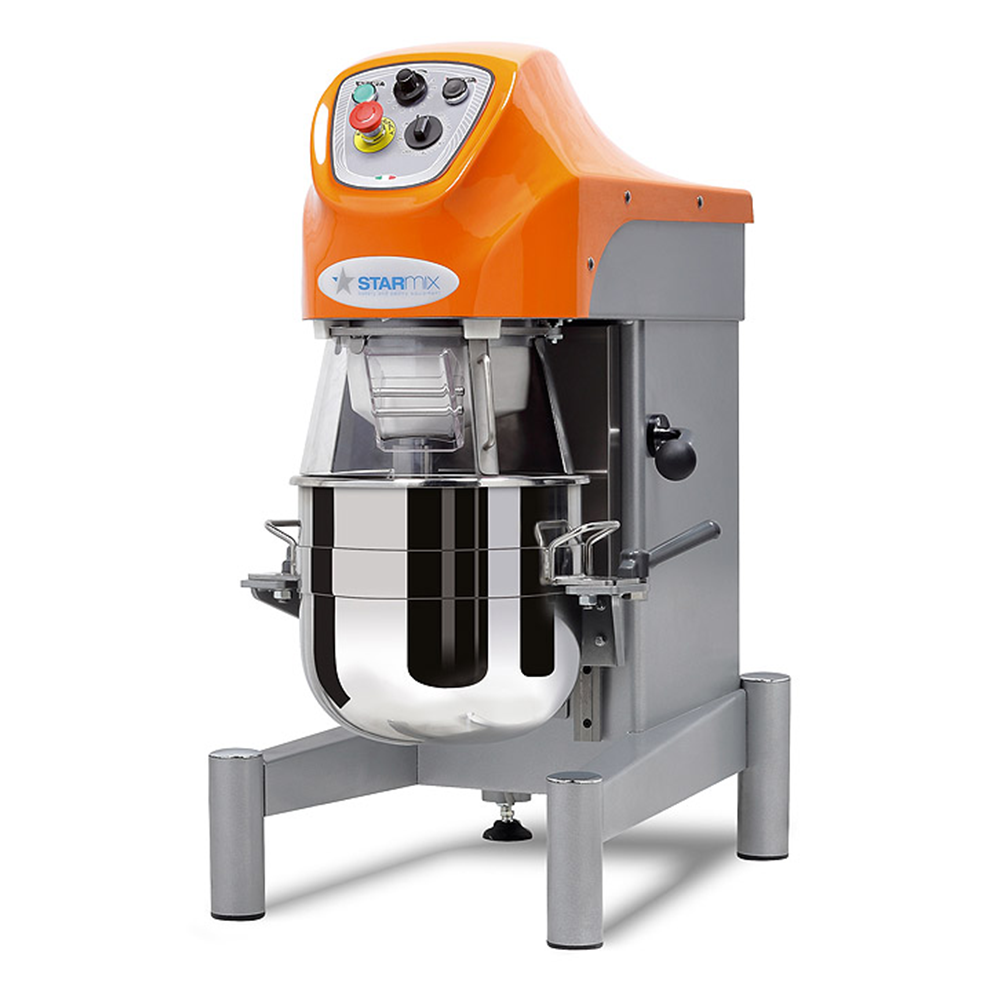 Mixer planetar STARMIX, cu cap fix, viteza variabila si lift manual, 20 lt, 72*56*91 cm