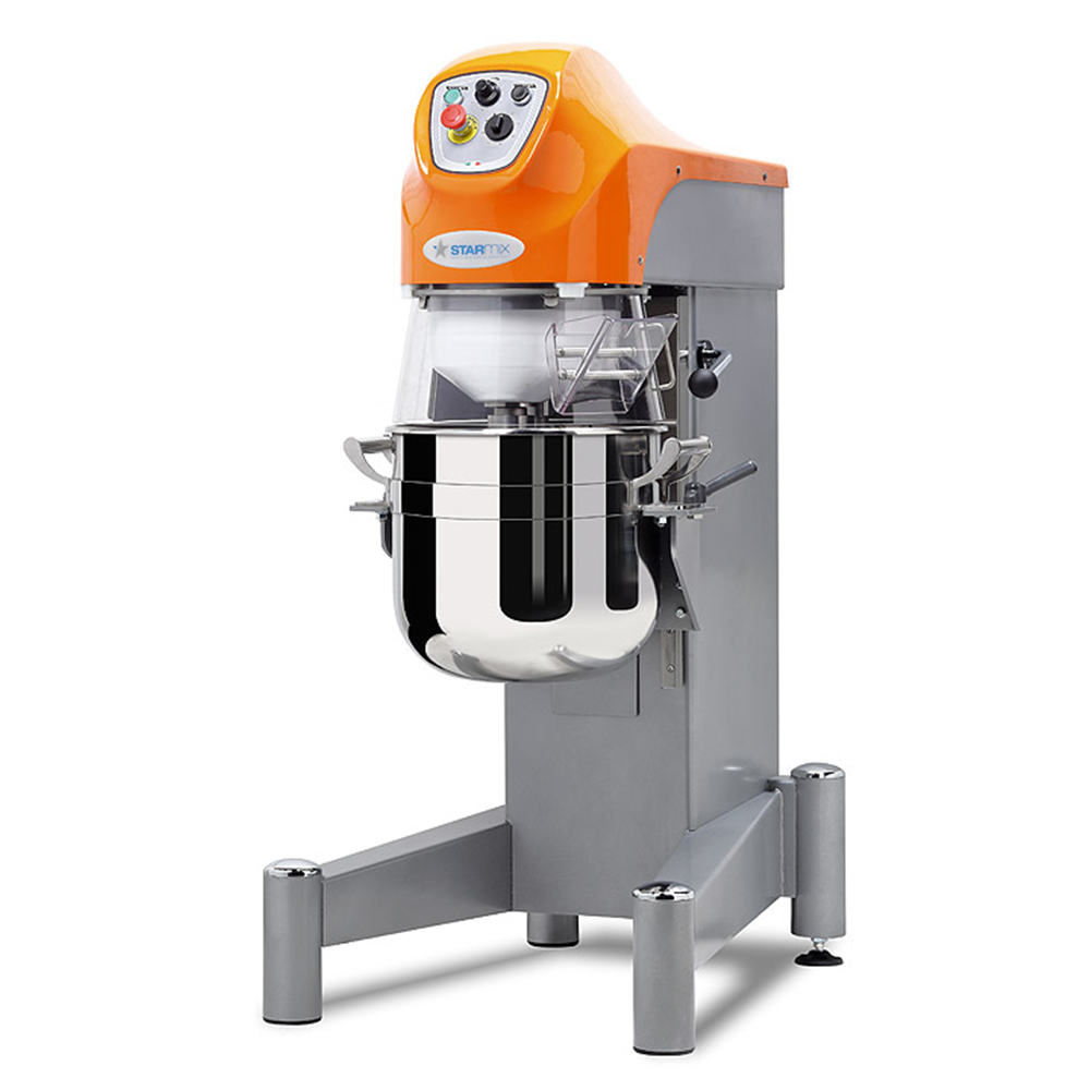 Mixer planetar STARMIX, cu cap fix, viteza variabila si lift manual, 40 lt, 92*68*147 cm