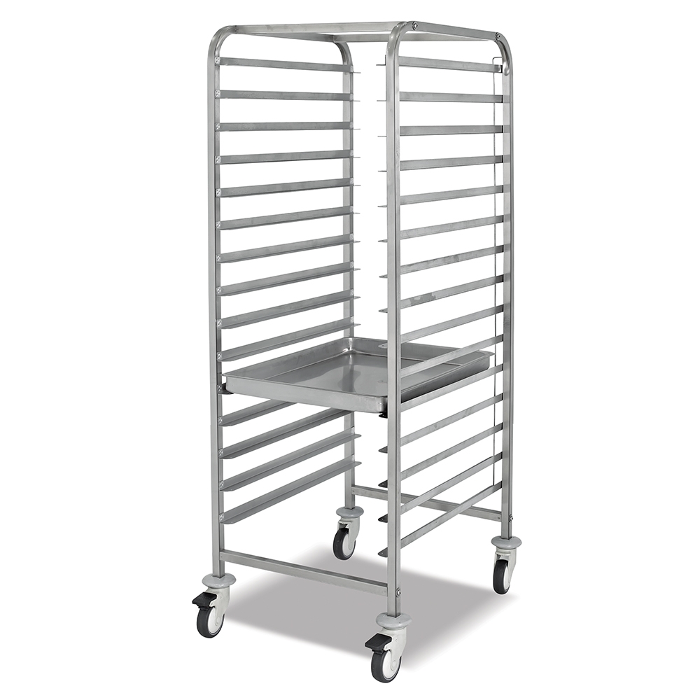 Carucior inox colectare tavi