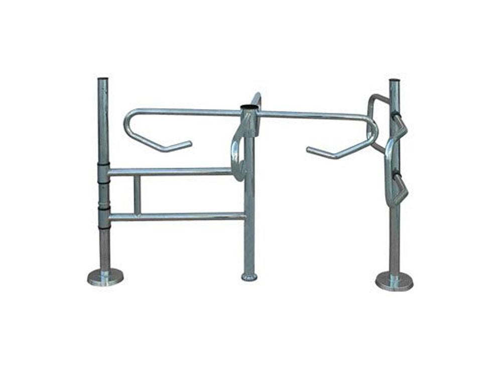 Poarta rotativa pe stanga