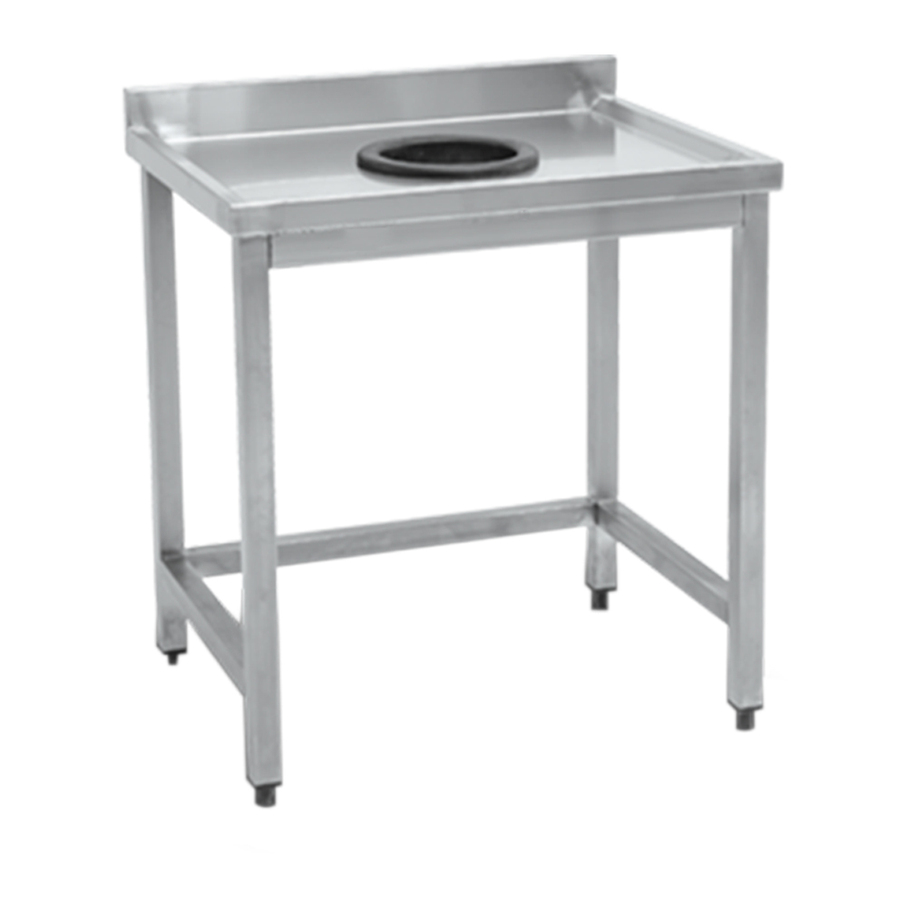 Masa pentru debarasare, inox, 120*60*85 cm