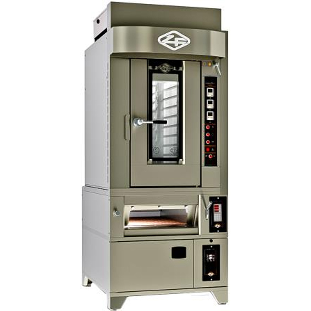 Cuptor profesional brutarie electric cu dospitor si toba - 8+2 tavi 40*60