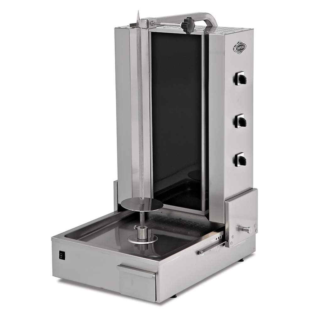 Aparat shaorma kebab electric cu 3 arzatoare ROBAX