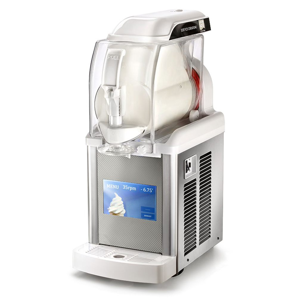 Aparat dozator SPM inghetata soft, iaurt inghetat, crema de cafea, serbet, granita 5 lt cu mixer