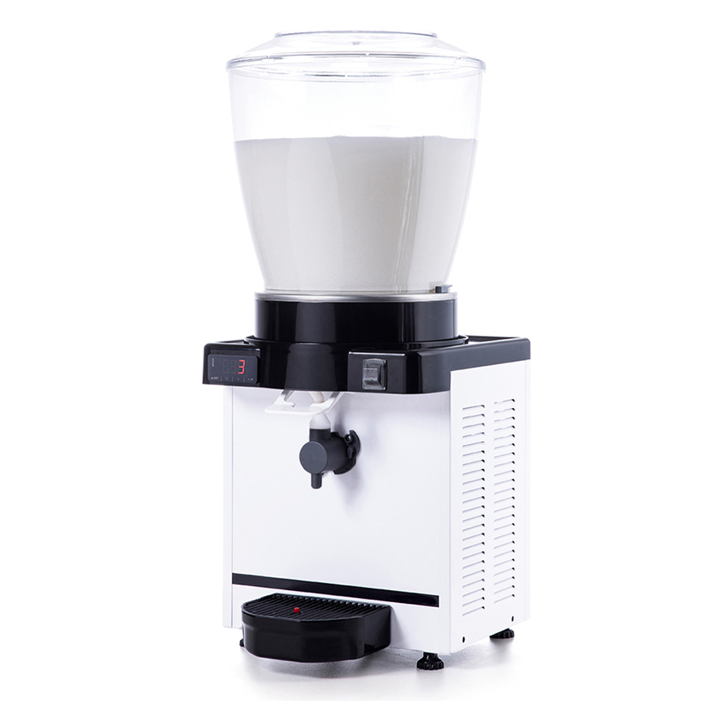 Aparat dozator special iaurt, ayran cu spuma, panou electronic, capacitate 1 bazin 22 lt cu mixer