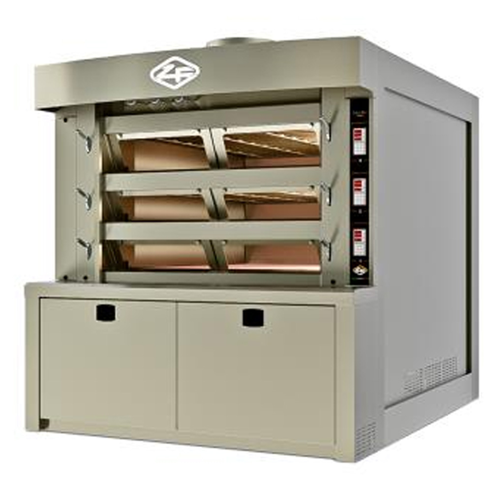 Cuptor profesional brutarie electric cu 3 vetre 10.5 mp