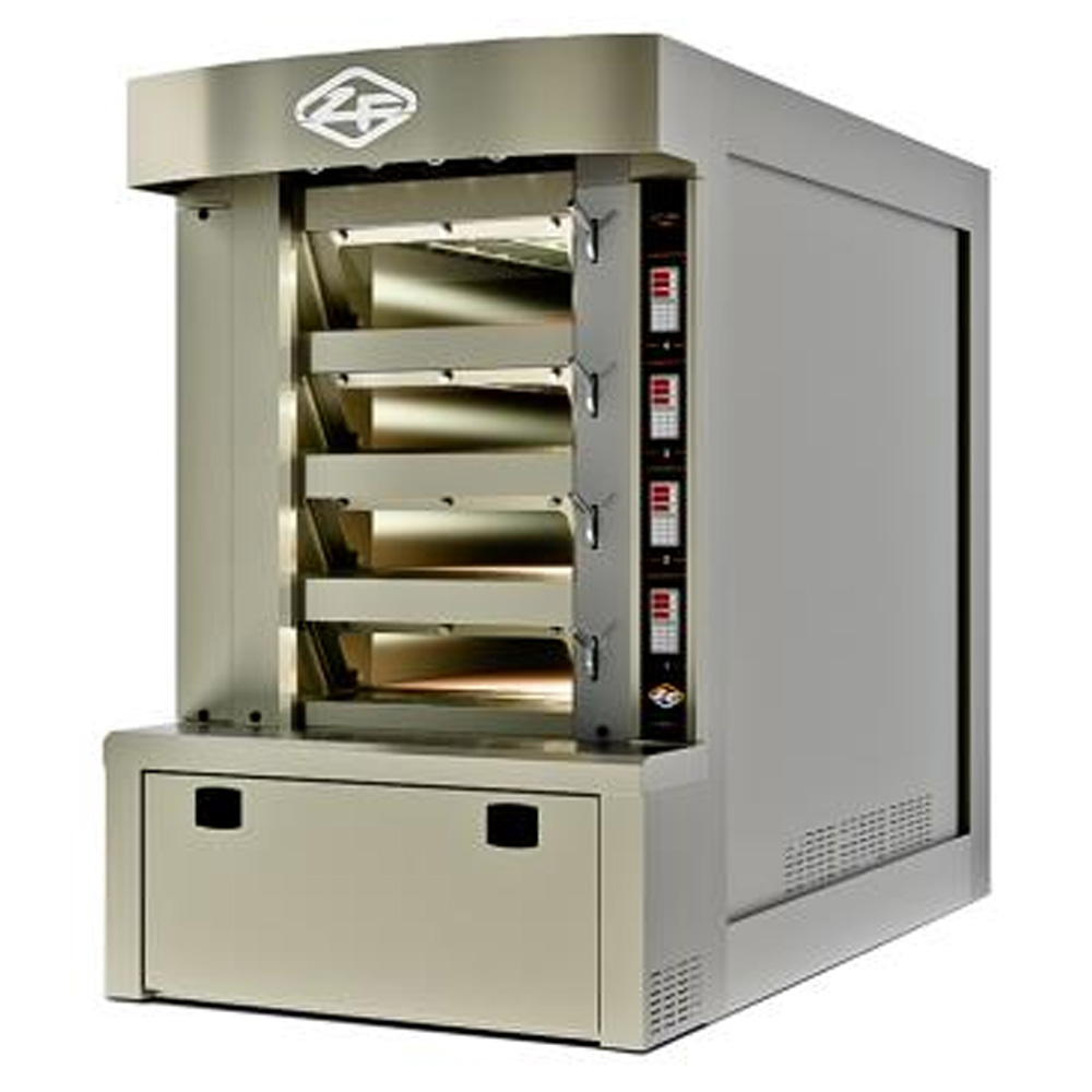 Cuptor profesional brutarie electric cu 4 vetre 5.2 mp