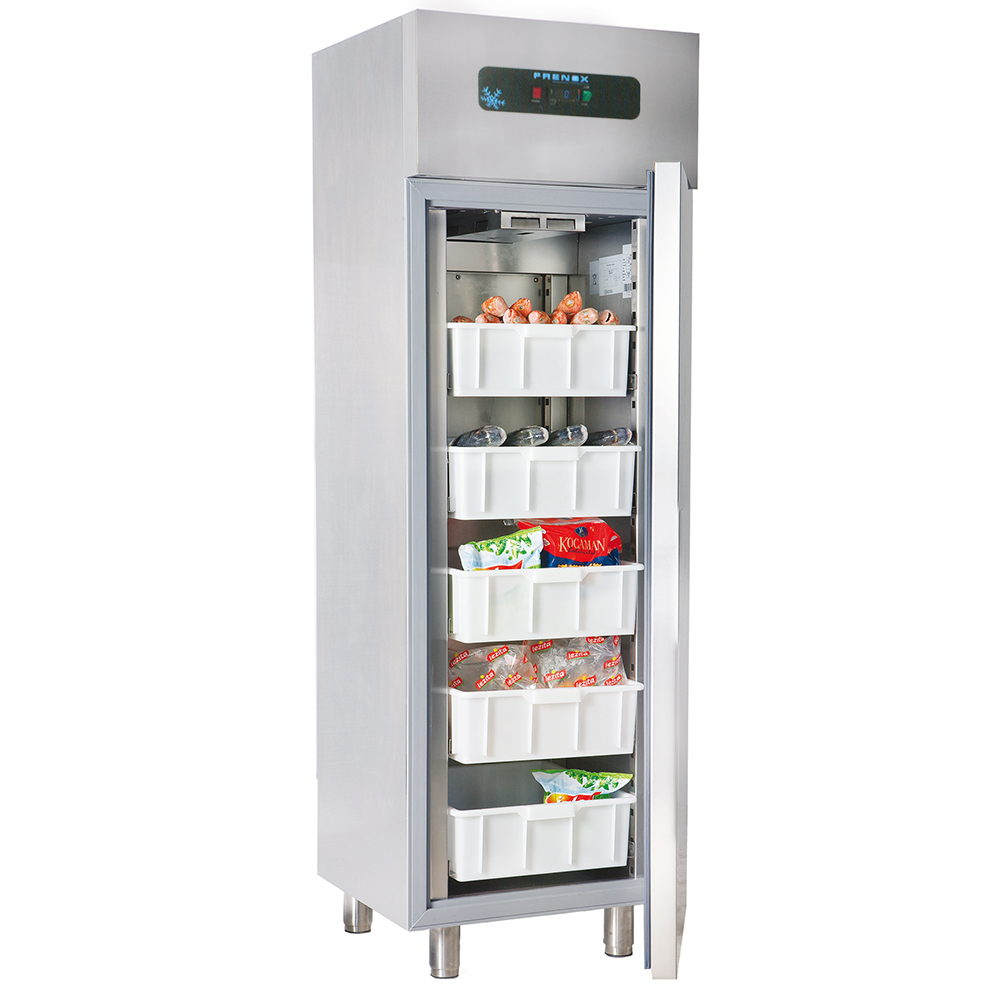 Dulap frigorific vertical inox, FRENOX cu 1 usa ptr peste, 400 lt