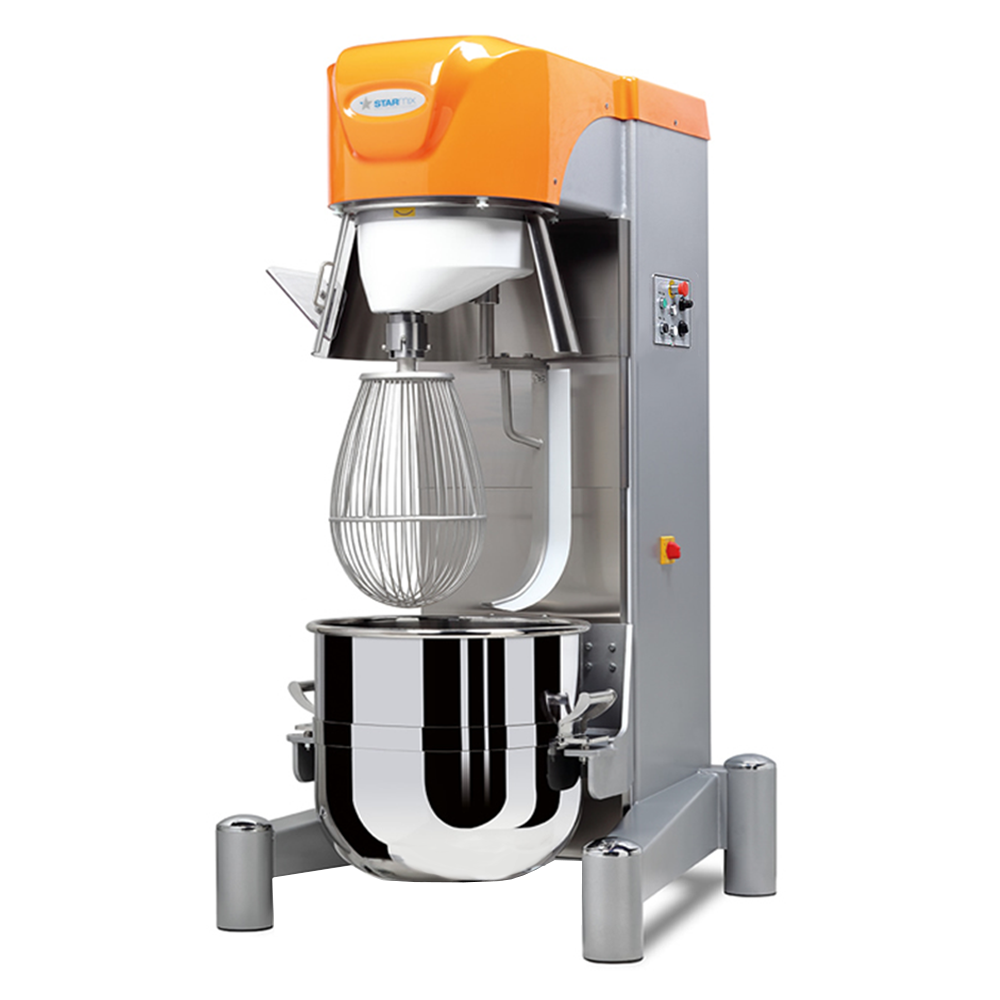 Mixer planetar STARMIX, cu cap fix, viteza variabila si lift automat, 140 lt, 116*97*195 cm