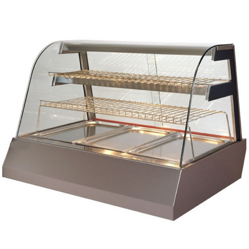 Vitrina calda inalta 3 cuve GN