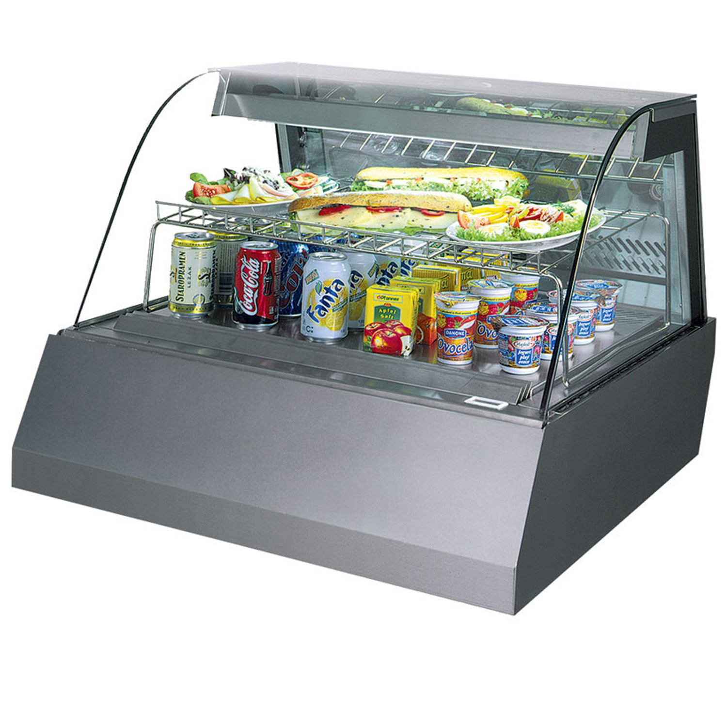 Vitrina rece 2 cuve GN