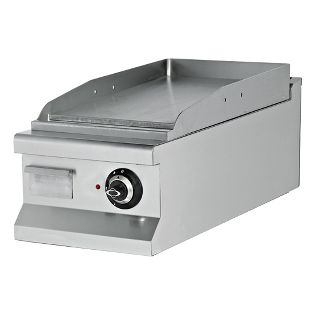 Grill electric profesional, inox, cu suprafata neteda, 40*90*28.5 cm