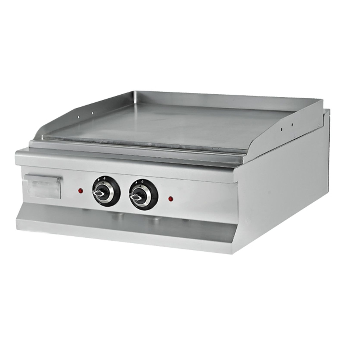 Grill electric profefional, inox, cu suprafata neteda, 80*90*28.5 cm