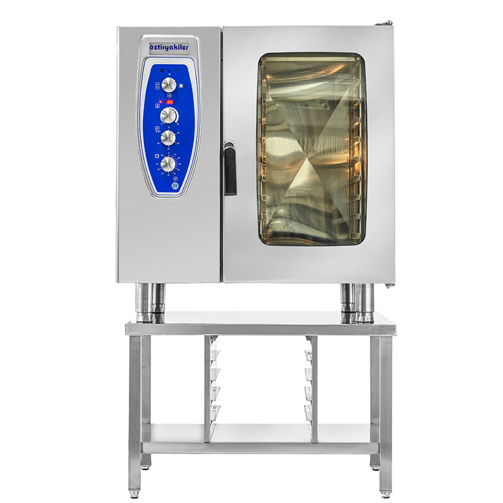 Cuptor profesional OZTI, electric, gastronomic, cu convectie si abur - 10 cuve