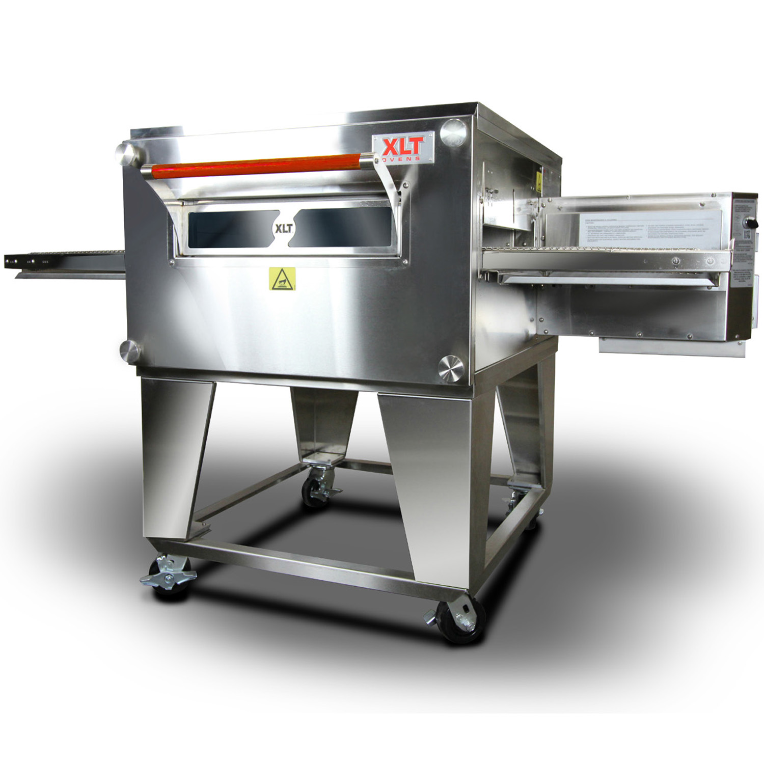 Cuptor cu banda XLT 1832, profesional, pentru covrigi si pizza, electric, inox, 178*121*108 cm