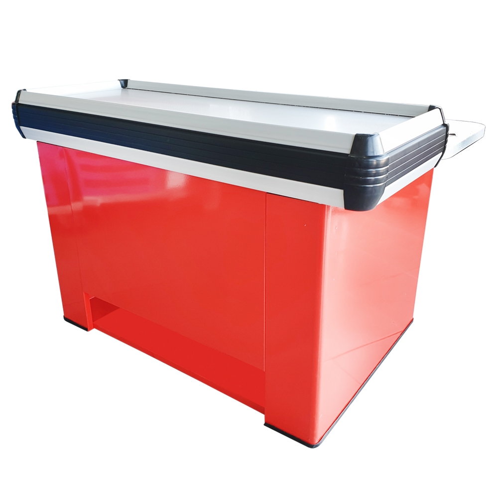 Masa tandem pentru casa de marcat 1,2 m rama din PVC dur