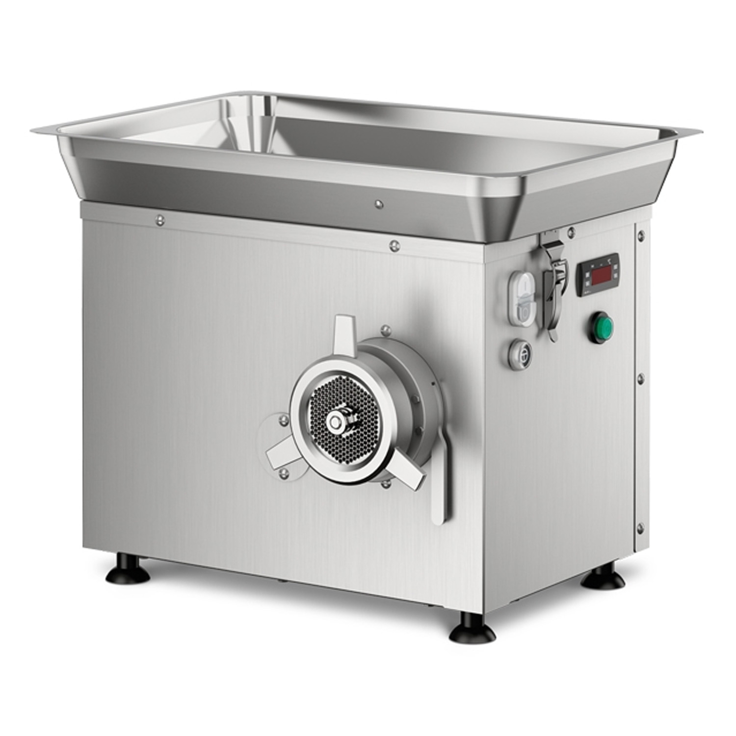 Masina pentru tocat carne, LA MINERVA, cu refrigerare, inox, 500 kg/h, 50*38*46 cm