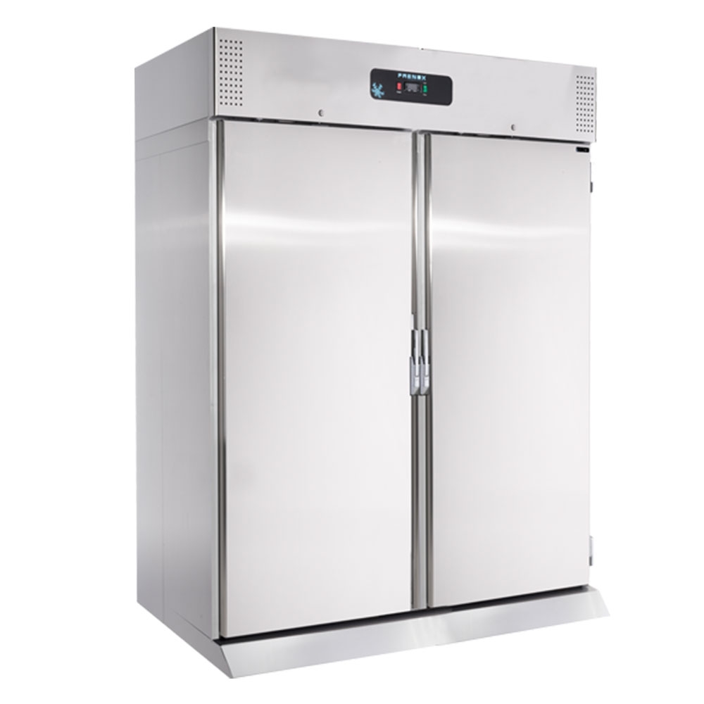 Dulap frigorific vertical inox, FRENOX roll-in dublu, cu deschidere fata-spate, 1400 lt