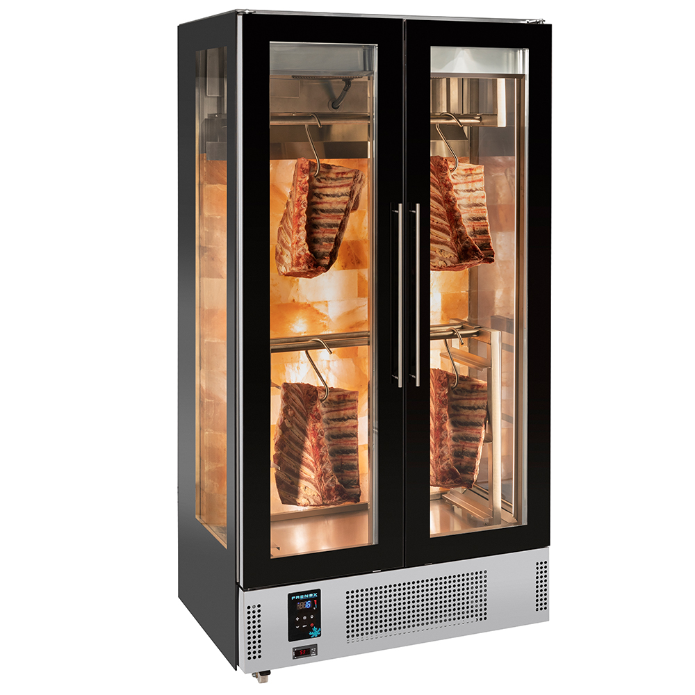 Dulap frigorific vertical inox, maturare carne FRENOX, cu 2 usi, 1300 lt
