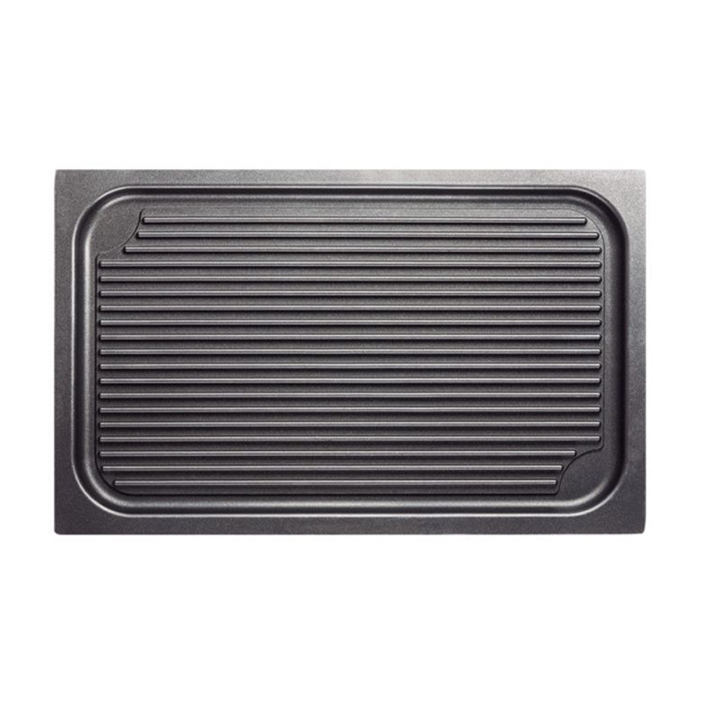 Tava grill cu suprafata anti-lipire GN1/1