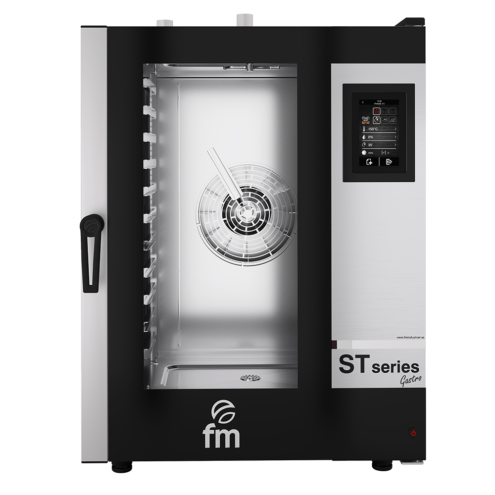 Cuptor profesional gastronomic FM pe gaz cu 11 cuve si panou de control touchscreen