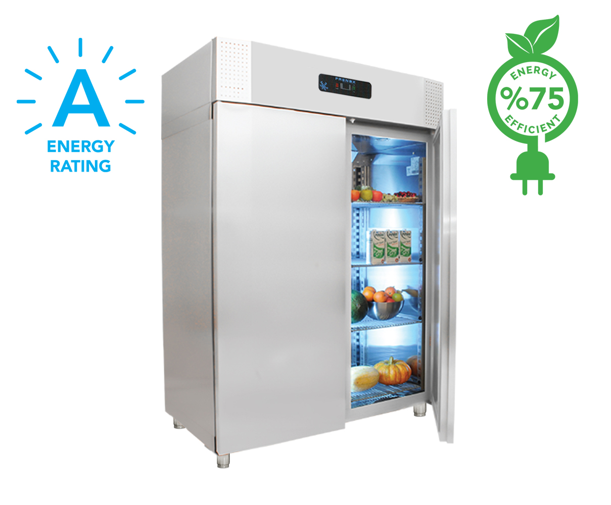 Dulap congelator EFICIENTA ENERGETICA vertical FRENOX cu 2 usi
