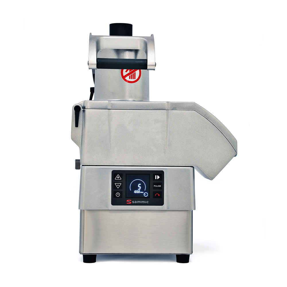 Masina profesionala de taiat si razuit legume, fructe, branzeturi, cu viteza variabila SAMMIC, inox, 500 kg/h, 39*40*55 cm
