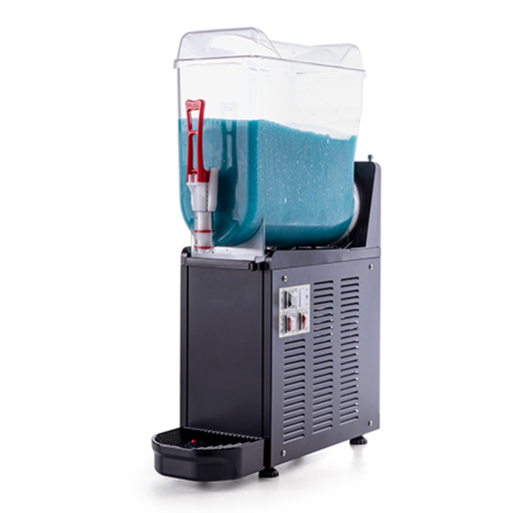 Aparat dozator suc, granita, crema de cafea, crema de cappuccino, serbet, 1 bazin*12 lt cu mixer