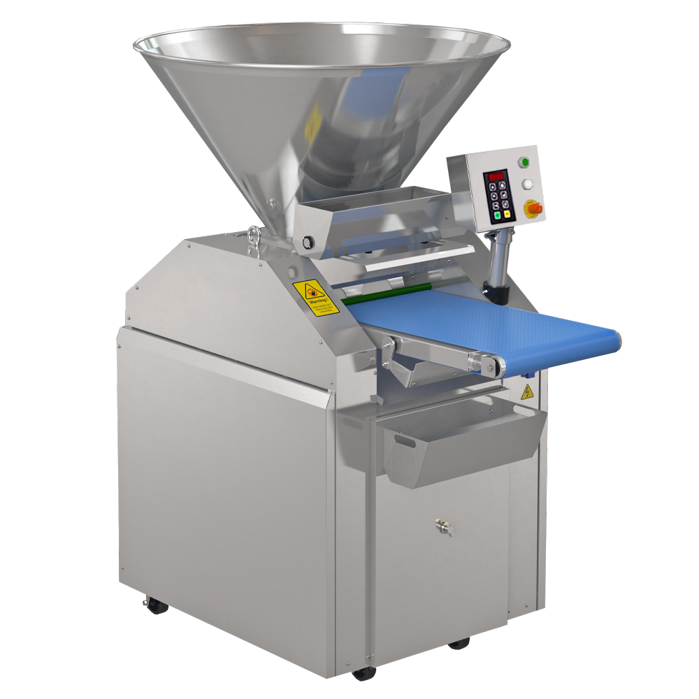 Divizor aluat volumetric cu control greutate automat