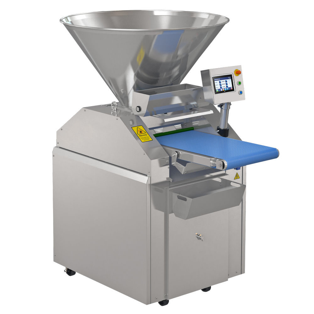 Divizor aluat volumetric cu control programabil greutate touchscreen