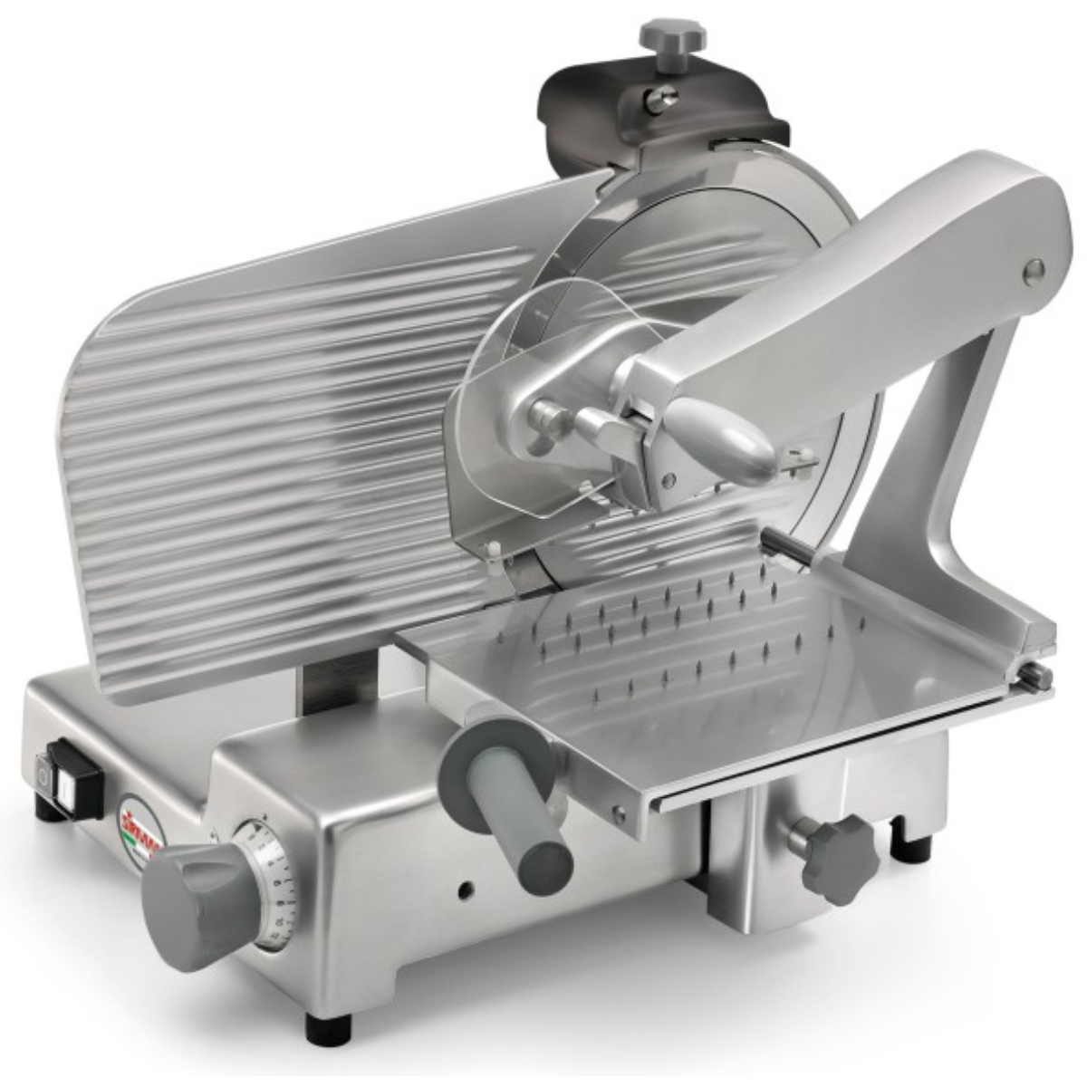 Feliator semiautomat profesional, SIRMAN, mezeluri, legume si carne, diametru disc 27.5 cm