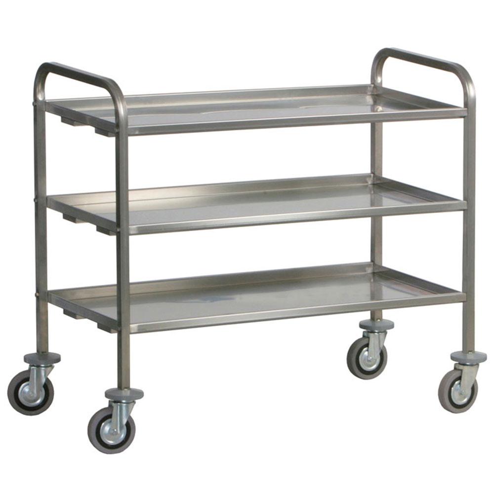 Carucior inox restaurant cu sarcina mare