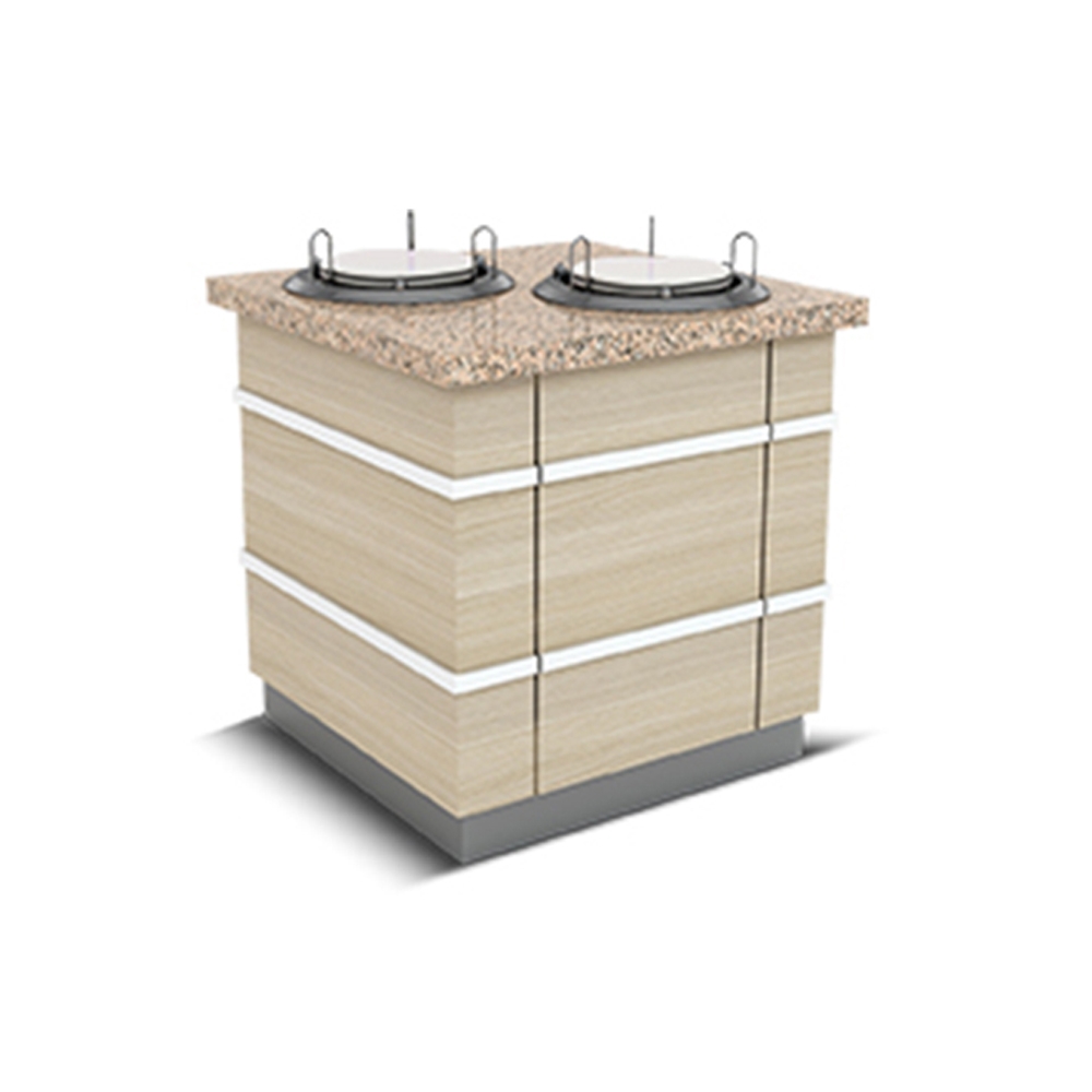 Bufet cald GLASGOW pentru farfurii 110 cm