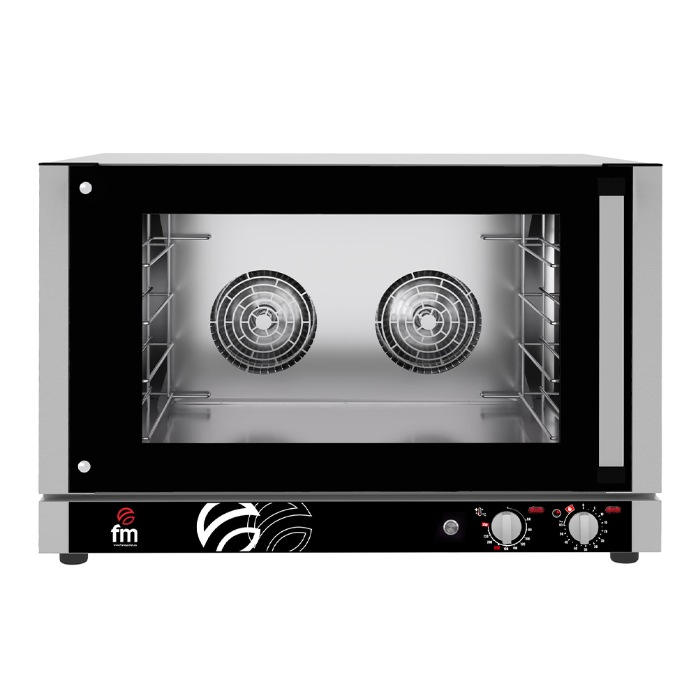 Cuptor profesional patiserie / gastronomie FM electric cu 4 tavi si panou de control mecanic