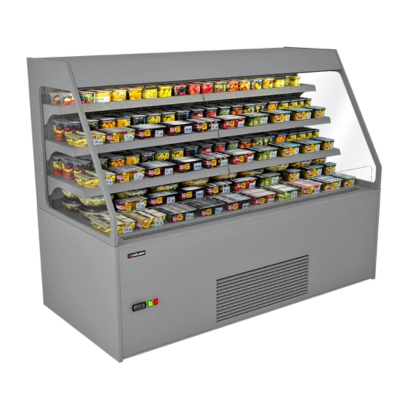 Vitrina frigorifica self-service produse snacks si bauturi 125 cm - motor interior