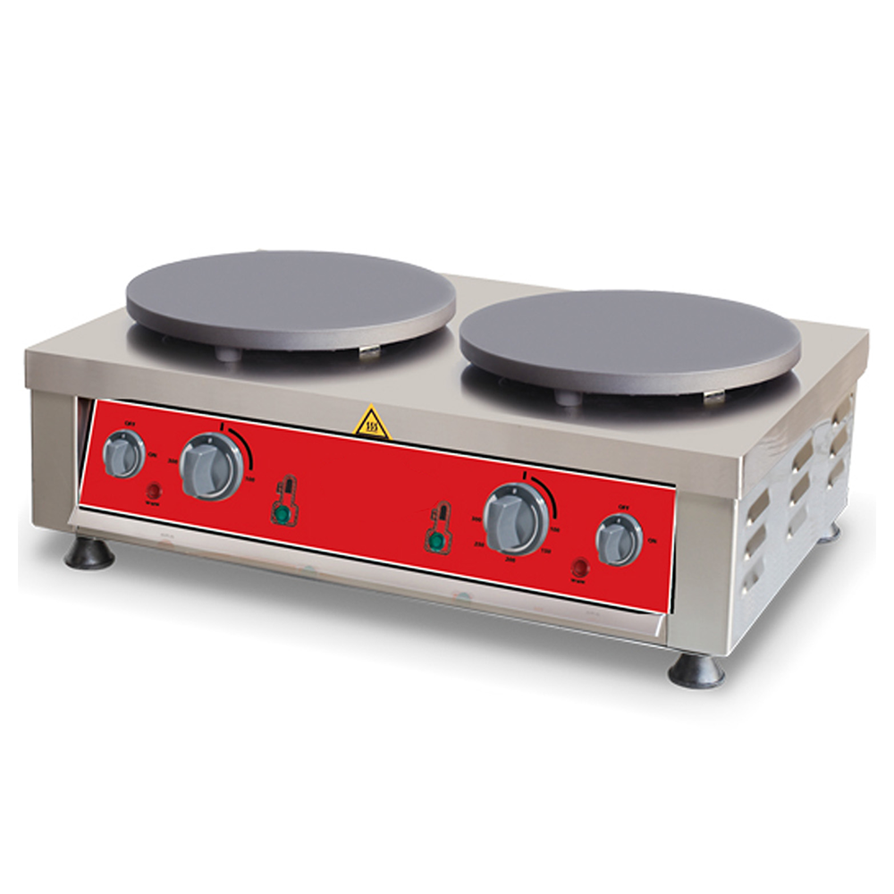 Crepiera electrica dubla