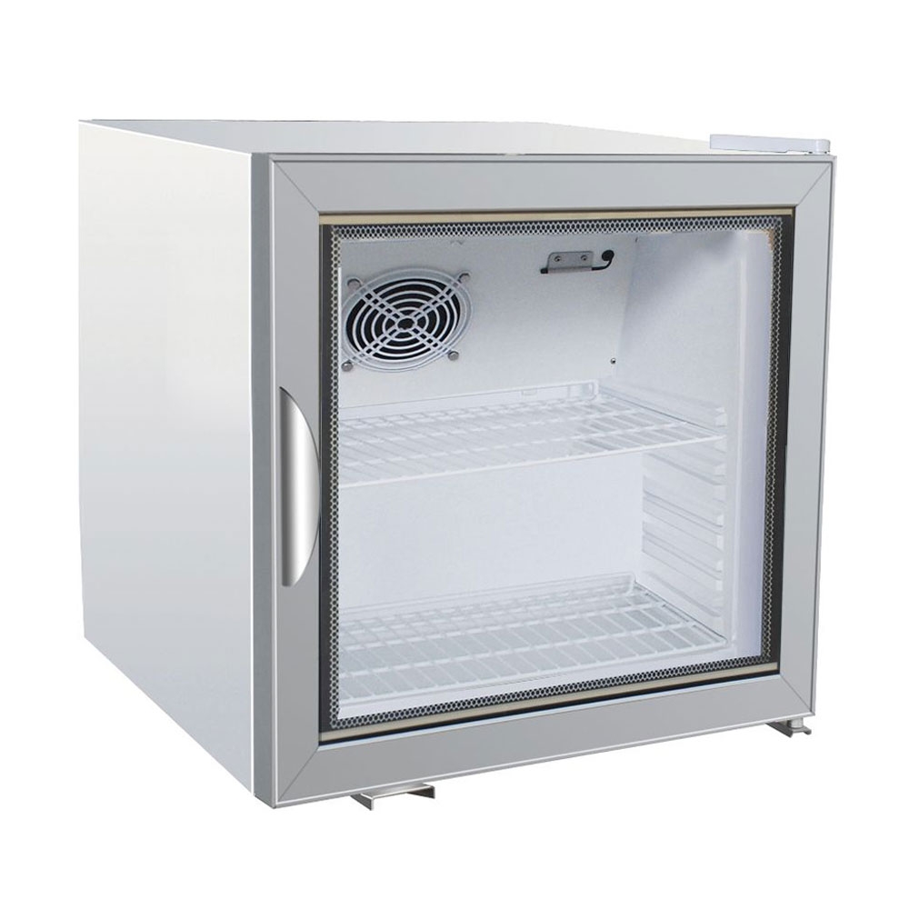 Vitrina frigorifica verticala, 1 usa din sticla, 68 lt