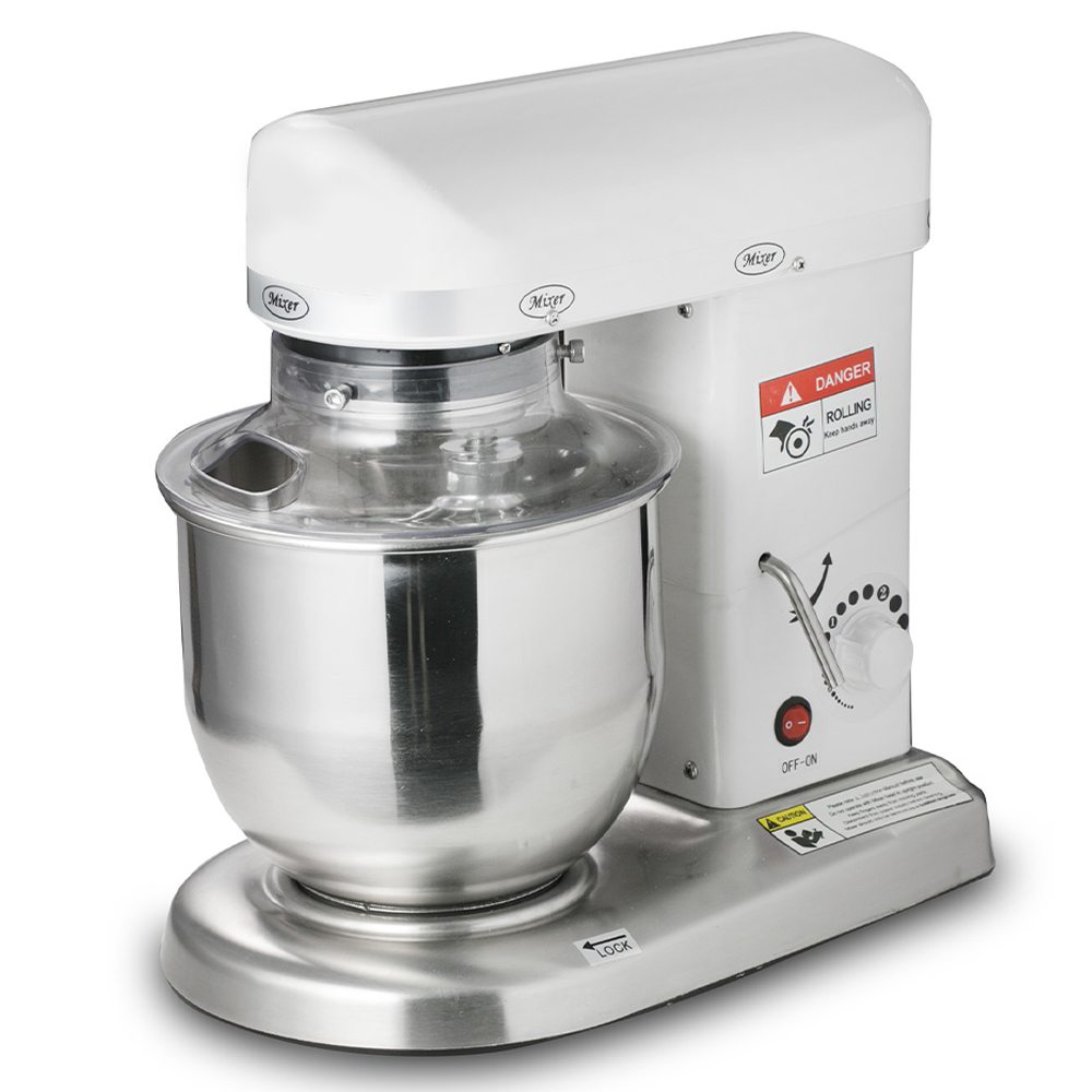 Mixer planetar cu cap rabatabil, viteza variabila, 7 lt, 38*23*40 cm