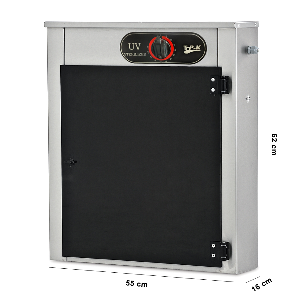 Sterilizator de cutite, profesional, electric, inox, cu UV, 100 watt, 10 cutite, 55*16*62 cm