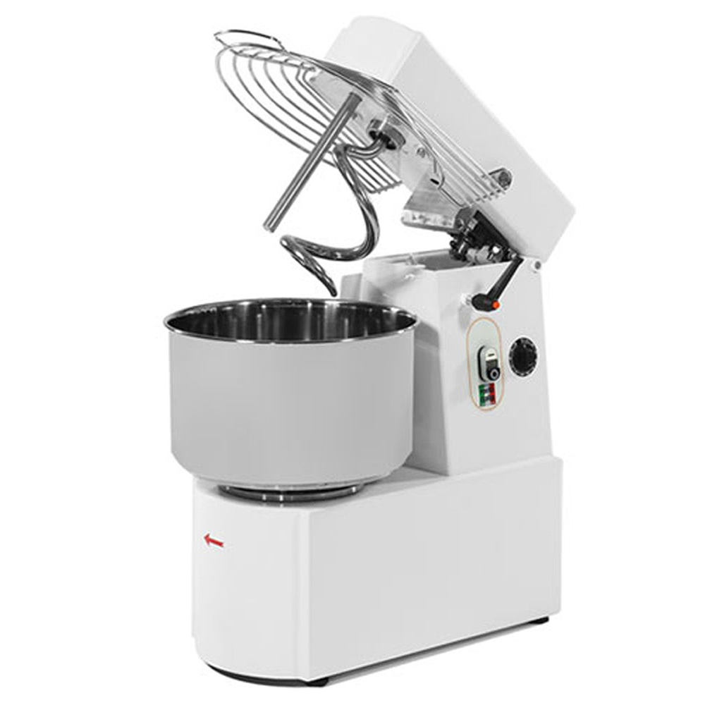 Malaxor aluat RESTO ITALIA, 41 lt, 36 kg, cap rabatabil, cuva detasabila, 2 viteze, 48*81*83 cm