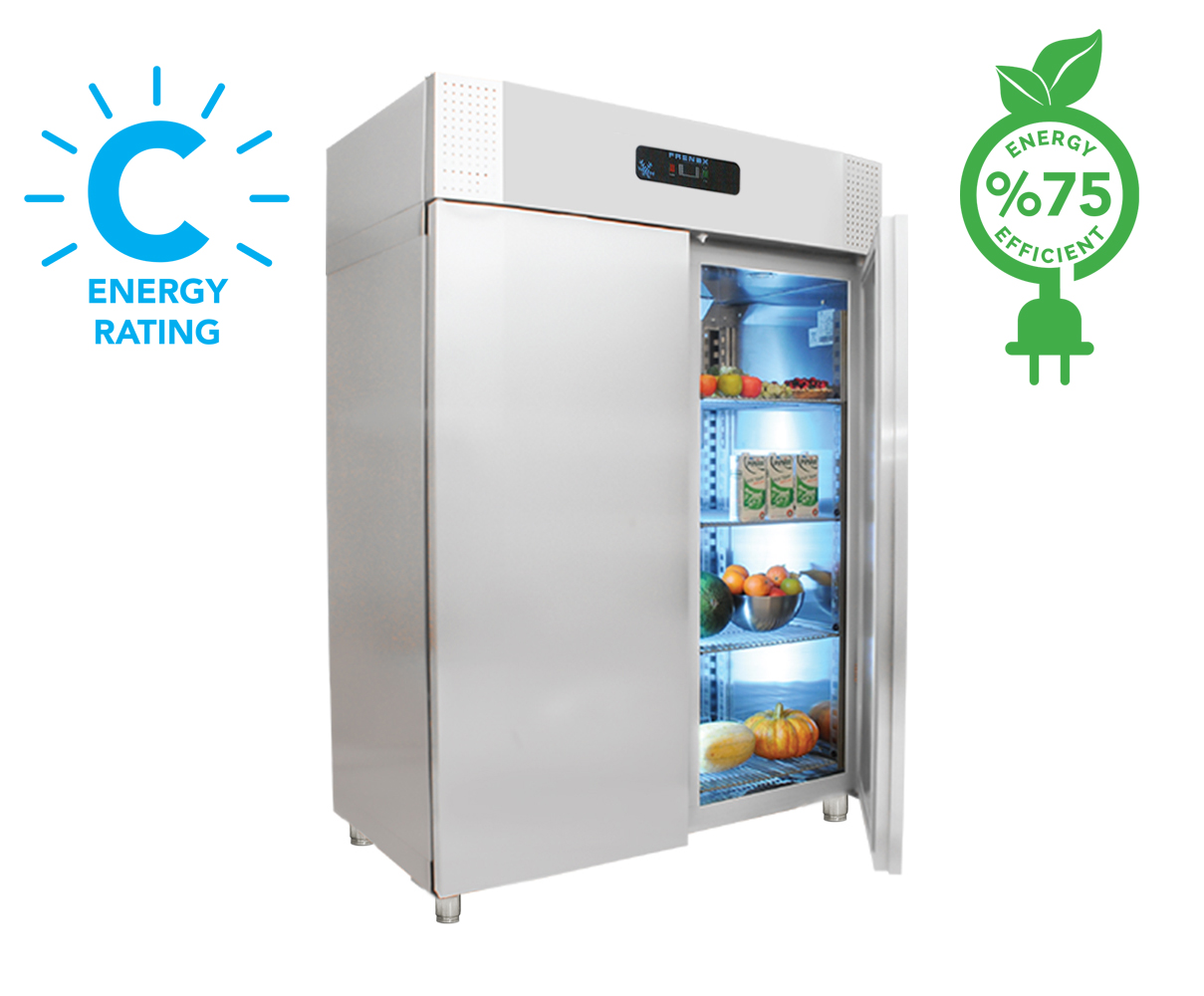 Dulap congelator EFICIENTA ENERGETICA vertical FRENOX cu 2 usi