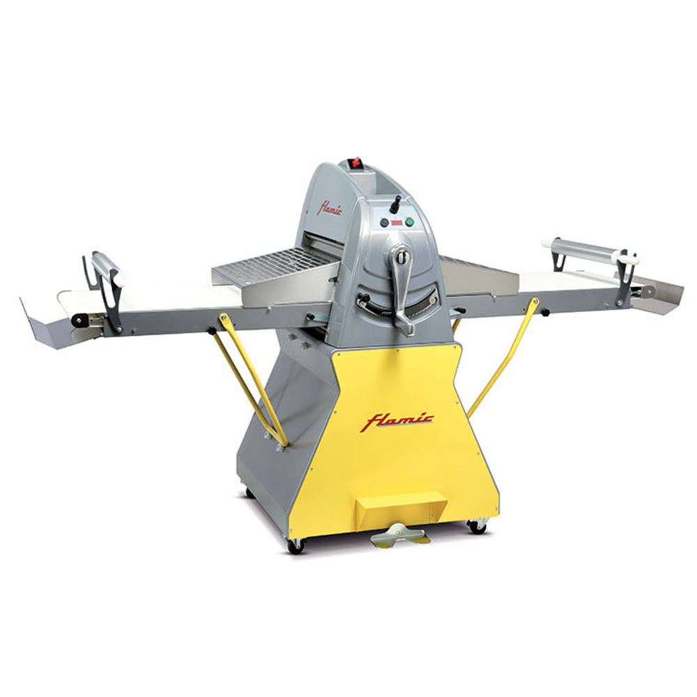 Masina turat aluat FLAMIC, cu suport si viteza variabila, banda de 50*85, 211*91*162 cm