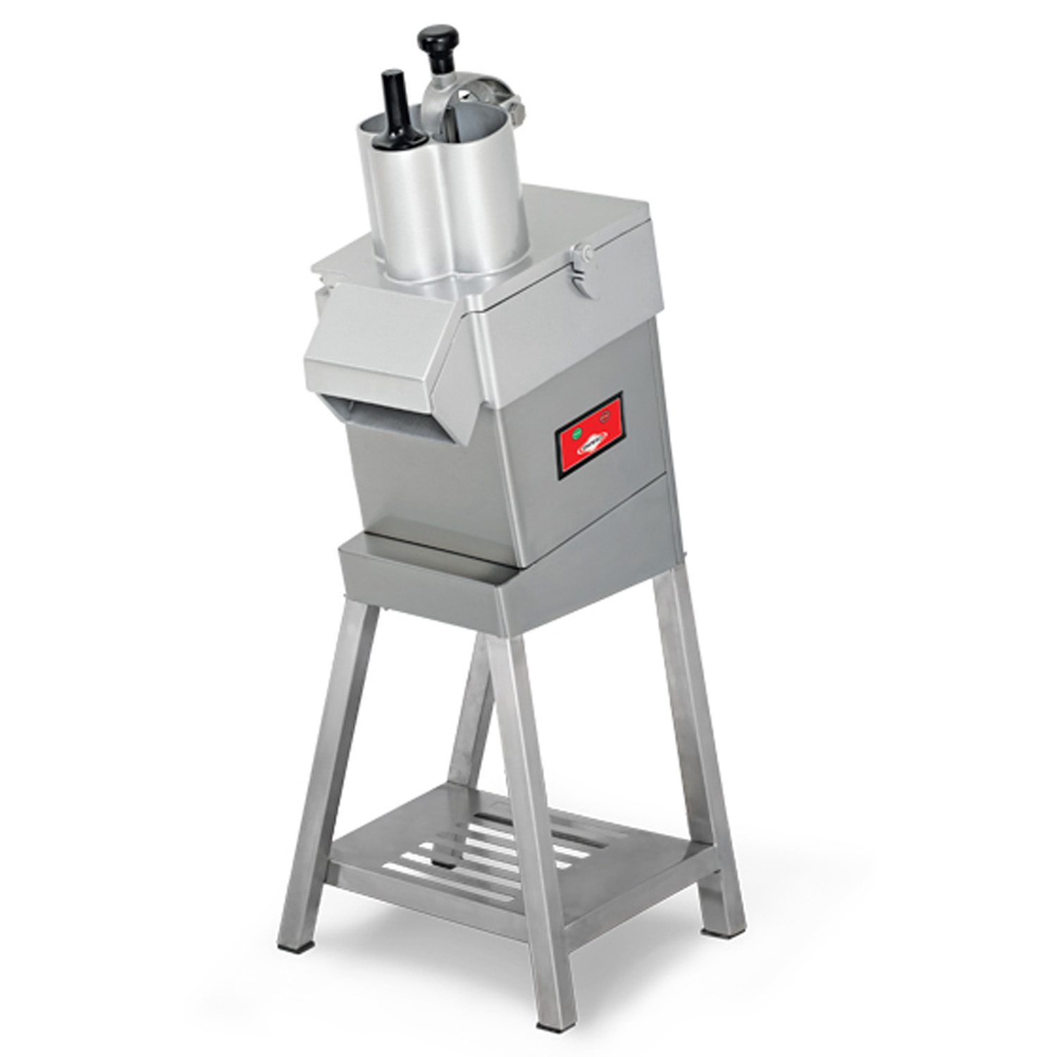 Masina de taiat, razuit si prelucrat robot legume fructe brânzeturi profesionala, 300 kg/h, cu suport, 3 discuri incluse