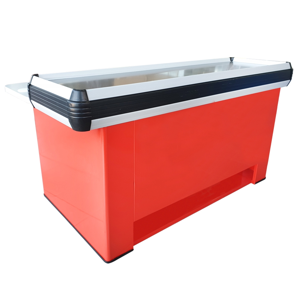 Masa tandem pentru casa de marcat 1,6 m rama din PVC dur