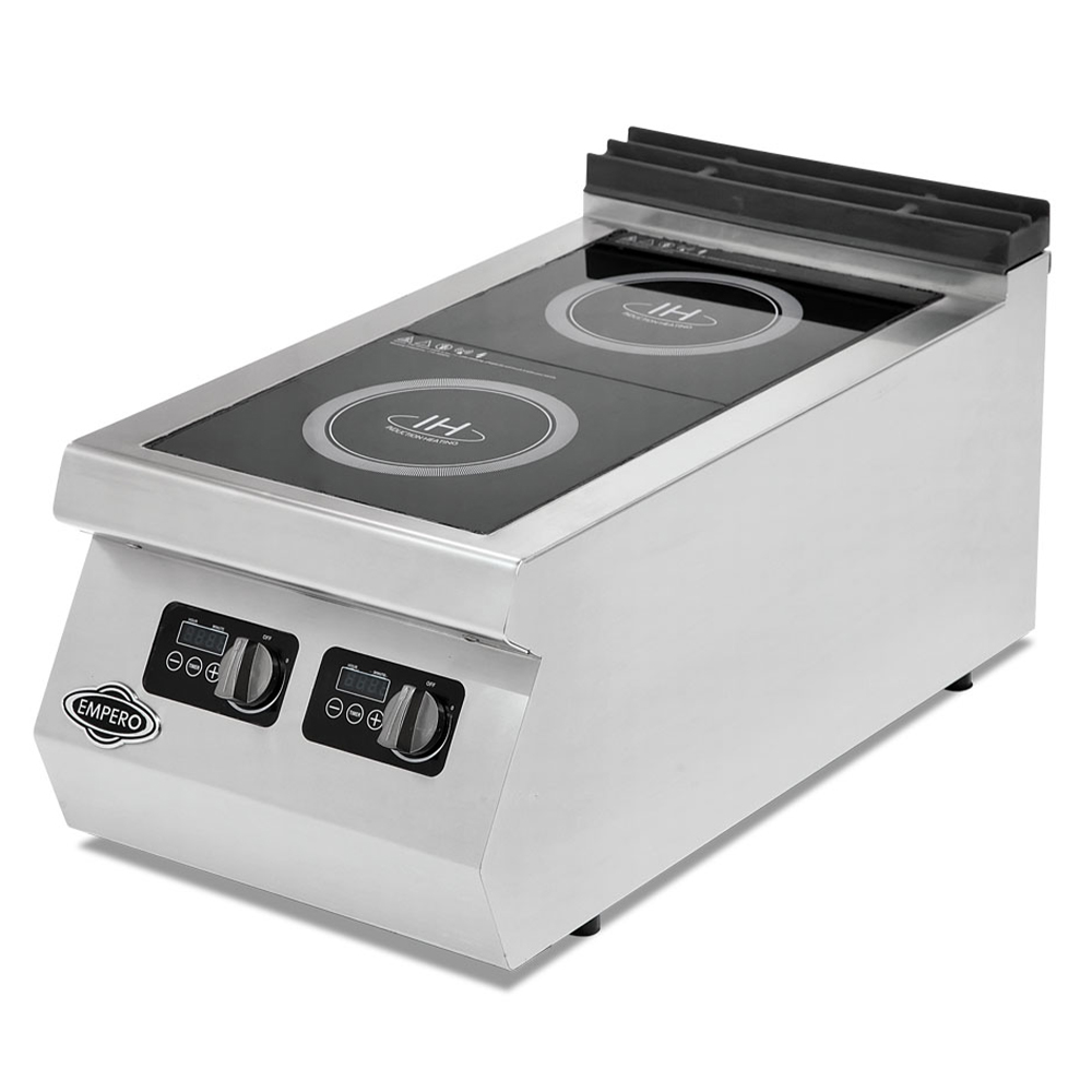 Masina de gatit electrica cu 2 plite cu inductie PLUS