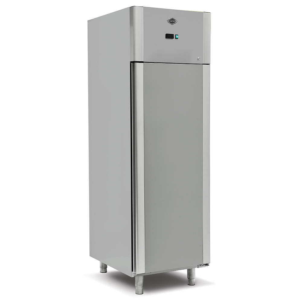 Dulap frigorific vertical inox cu 1 usa pentru patiserie, 20 tavi 40x60, 700 lt