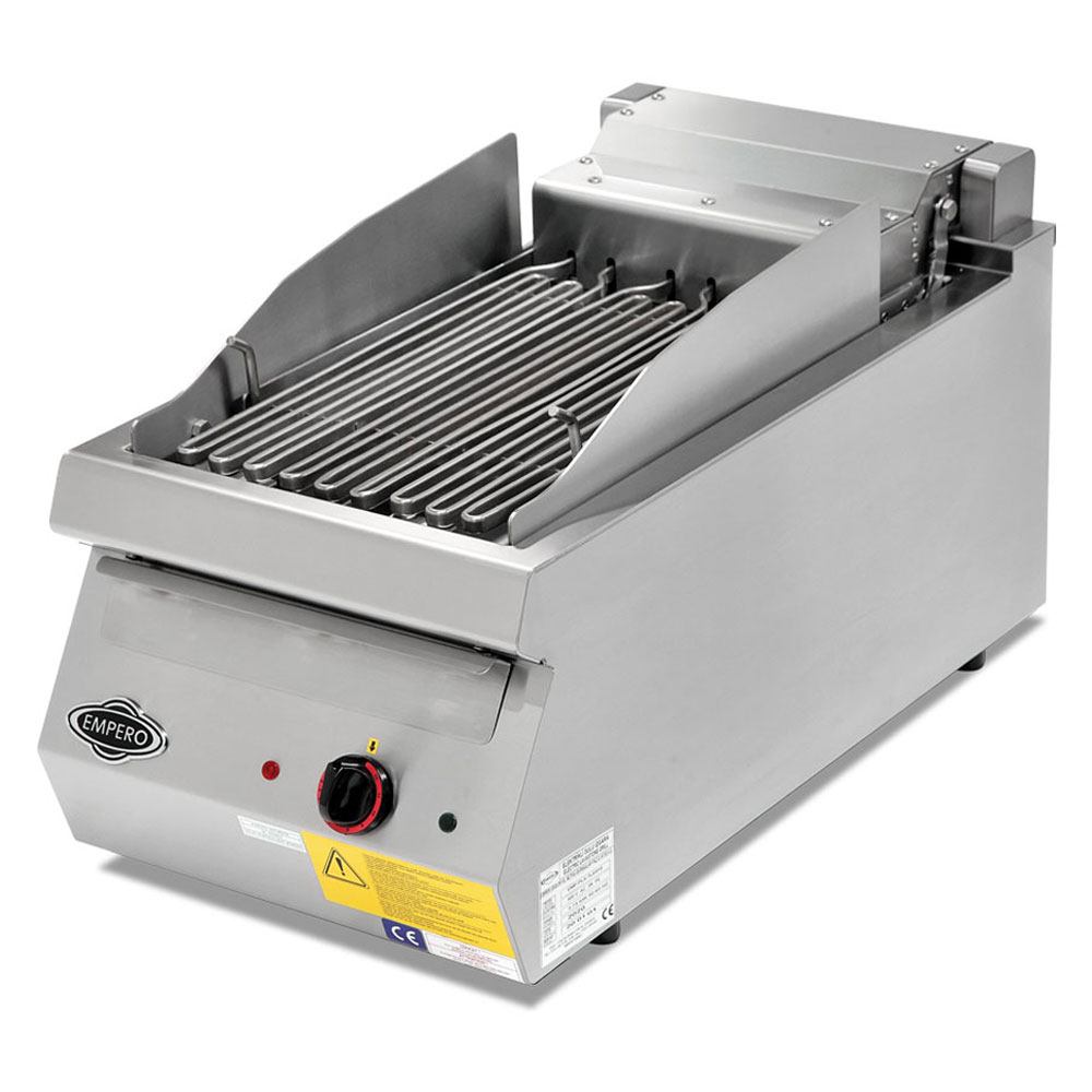 Grill electric profesional, inox, cu steamer PLUS, 40*73*30 cm