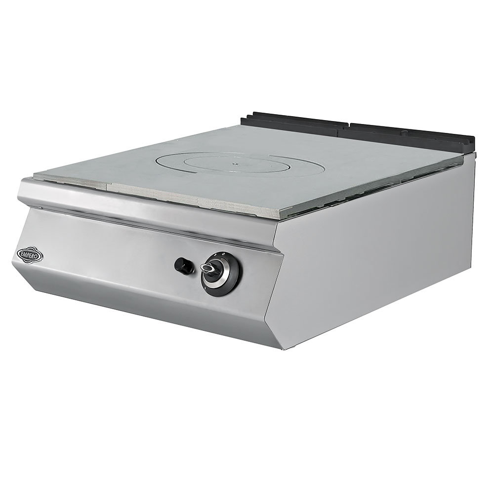 Masina de gatit pe gaz, inox, cu placa radianta PLUS, 80*90*28.5 cm